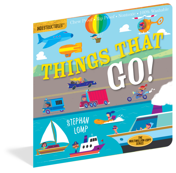 Workman Publishing - Indestructibles - Baby Books - Things That Go