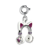 Charm It! - Kitty Ears Headphones Charm