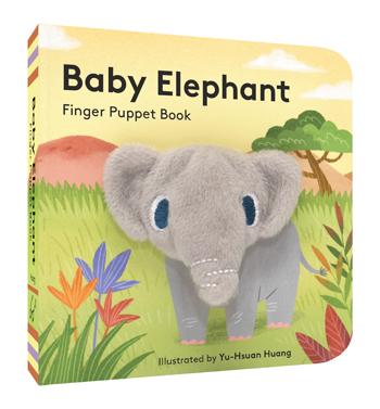 Chronicle Books - Finger Puppet Book - Baby Elephant