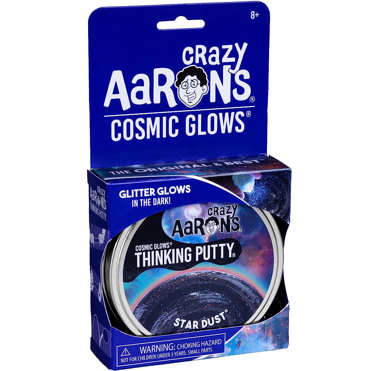 Crazy Aaron s Thinking Putty 4 Cosmic Glows Star Dust Curio