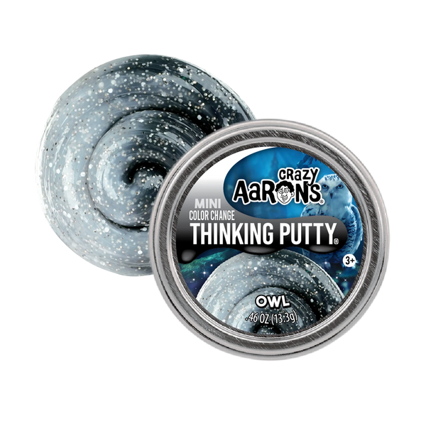 Crazy Aaron's Thinking Putty - 2" Owl