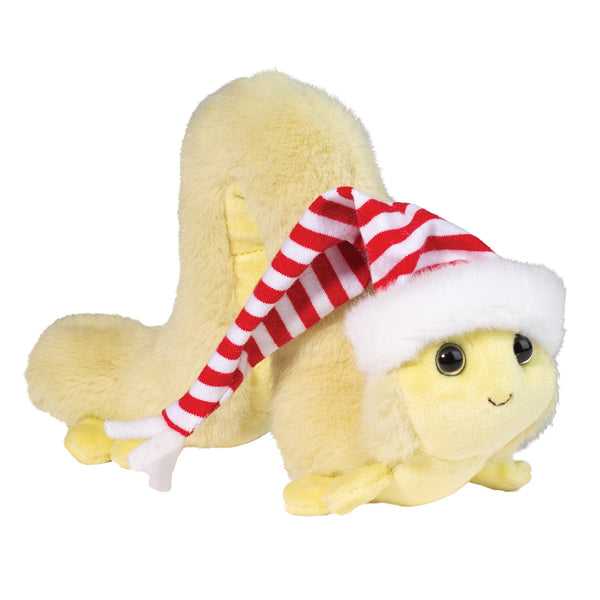 Douglas - Inchy Inchworm with Santa Hat