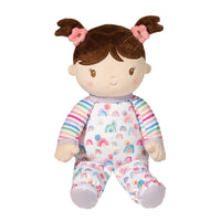 Douglas - Isabelle Rainbow Stripe Soft Doll