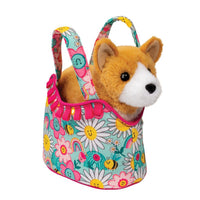 Douglas - Sunny Smiles Sassy Sak with Corgi Dog