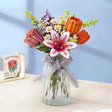 Hands Craft - Wooden Bloom - Pink Lily