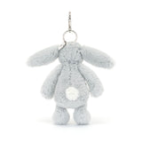Jellycat - Bashful Silver Bunny Bag Charm
