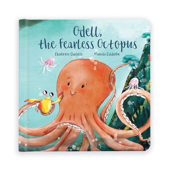 Jellycat - Odell, The Fearless Octopus Book