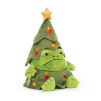 Jellycat - Ricky Rain Frog Christmas Tree