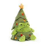Jellycat - Ricky Rain Frog Christmas Tree
