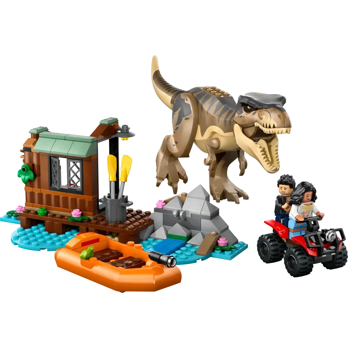 Lego Jurassic World Rex River Escape – Curio