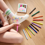 Ooly - Fabric Doodlers Markers - Set of 12