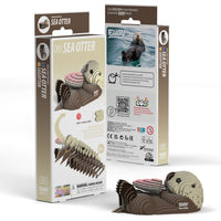 EUGY - Sea Otter - 3D Puzzle
