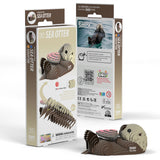 EUGY - Sea Otter - 3D Puzzle