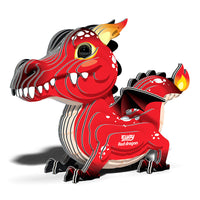 EUGY - Red Dragon - 3D Puzzle