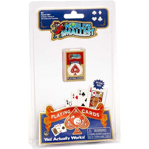 Super Impulse - World's Smallest - Playing Cards