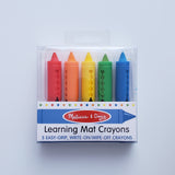 Melissa & Doug - Learning Mat Crayons