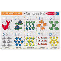 Melissa & Doug - Learning Mat - Numbers 1-10