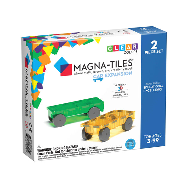 Magna-Tiles - Cars - 2 Piece Expansion Set