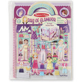Melissa & Doug - Day of Glamour - Deluxe Puffy Sticker Album