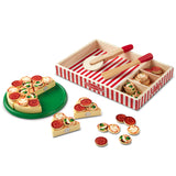 Melissa & Doug - Pizza Party - Wooden Play Food