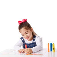 Melissa & Doug - Learning Mat Crayons