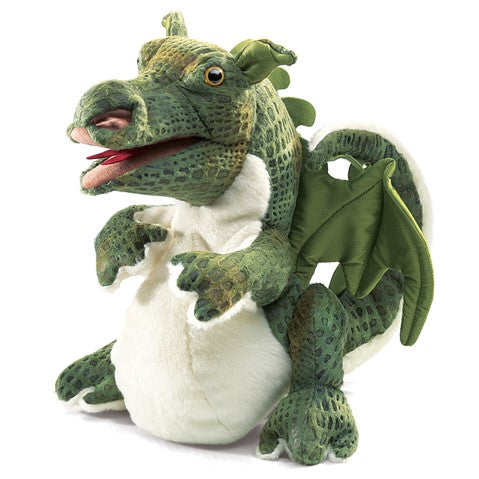 Folkmanis Hand Puppet - Baby Dragon