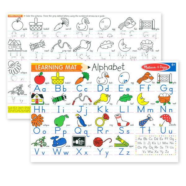 Melissa & Doug - Learning Mat - Alphabet