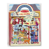 Melissa & Doug - Pet Shop Place - Puffy Sticker Activity Book