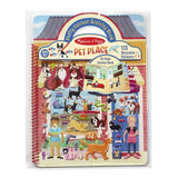 Melissa & Doug - Pet Shop Place - Puffy Sticker Activity Book