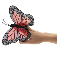Folkmanis Finger Puppet - Mini Monarch Butterfly