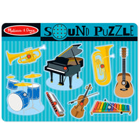 Melissa & Doug - Musical Instruments Sound Puzzle