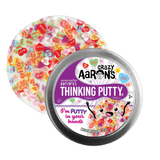 Crazy Aaron's Thinking Putty - Conversation Hearts - 2" Tin - "I'm Putty in your Hands"