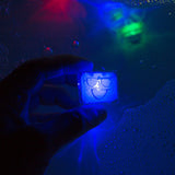Glo Pals Light Up Bath Cubes - 4 Pack - Blue