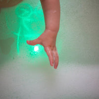 Glo Pals Light Up Bath Cubes - 4 Pack - Green