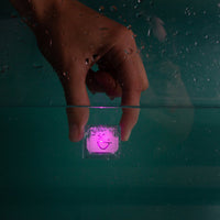 Glo Pals Light Up Bath Cubes - 4 Pack - Purple