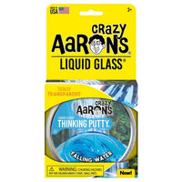 Crazy Aaron's Thinking Putty - 4" Falling Water - Liquid Glass