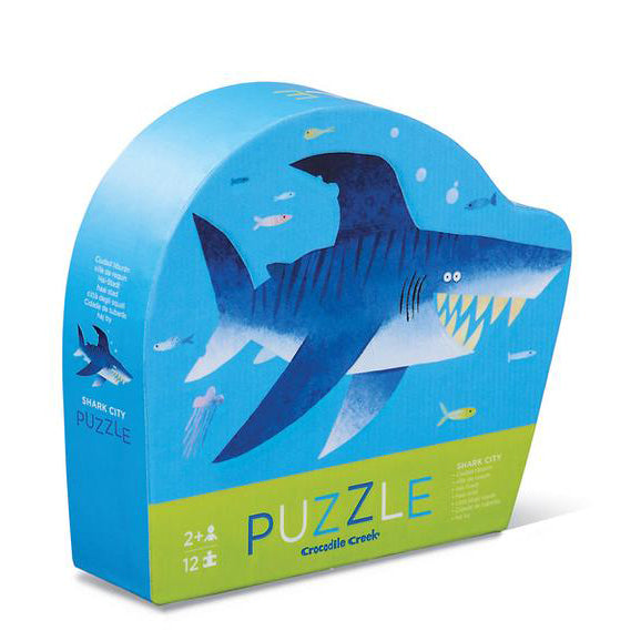 Crocodile Creek - Shark City - 12 Piece Puzzle