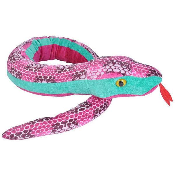 Wild Republic - 54" Snake - Honeycomb Pink