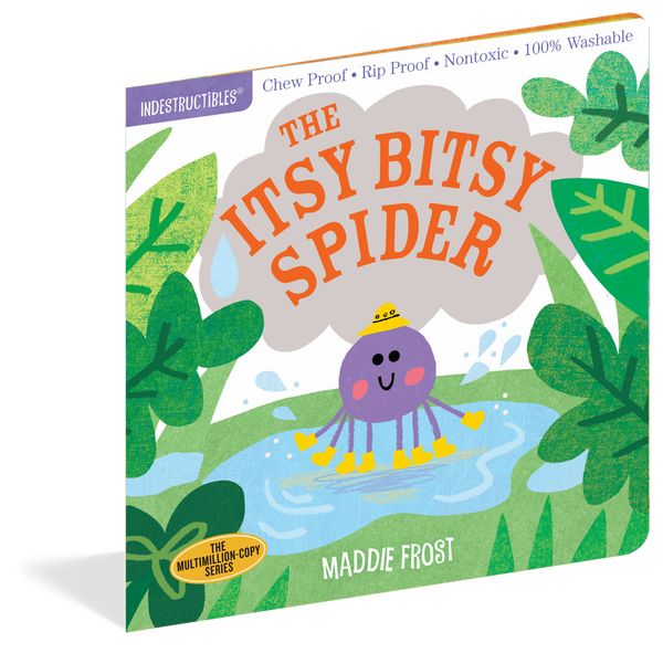 Workman Publishing - Indestructibles - Baby Books - Itsy Bitsy Spider