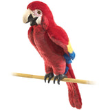 Folkmanis Hand Puppet - Scarlet Macaw