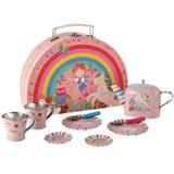 Floss & Rock - Rainbow Fairy 10pc Tin Tea Set