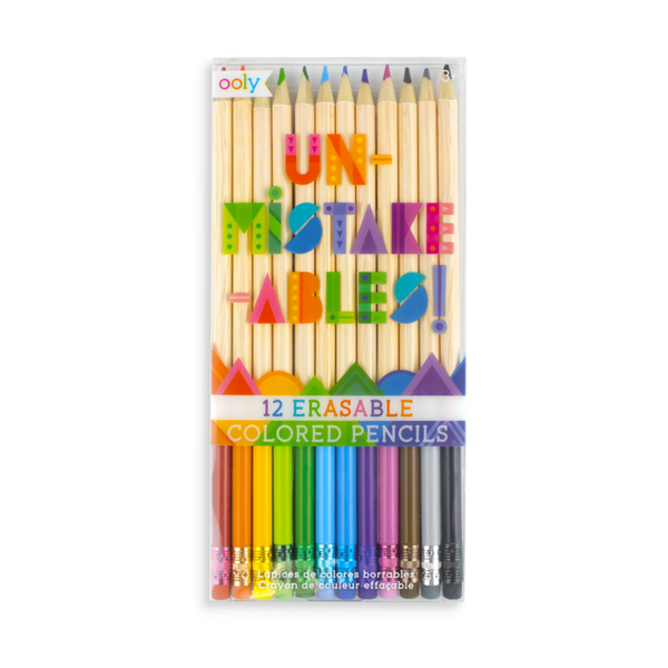 Ooly - Unmistakeables Erasable Colored Pencils