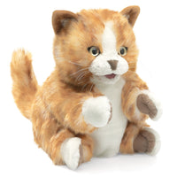 Folkmanis Hand Puppet - Orange Tabby Kitten