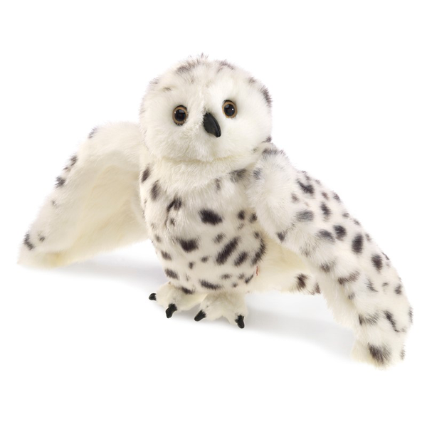 Folkmanis - Snowy Owl - Hand Puppet
