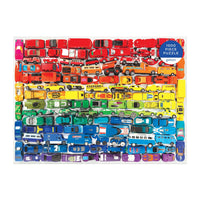 Galison - Rainbow Toy Cars - 1000 Piece Puzzle