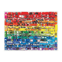 Galison - Rainbow Toy Cars - 1000 Piece Puzzle