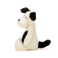 Jellycat - Bashful Black & Cream Puppy - Medium 12"