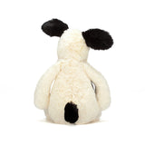 Jellycat - Bashful Black & Cream Puppy - Medium 12"