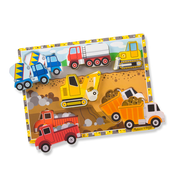 Melissa & Doug - Chunky Puzzle - Construction