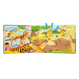 Melissa & Doug - Poke-A-Dot - Wheels on the Bus Wild Safari Board Book